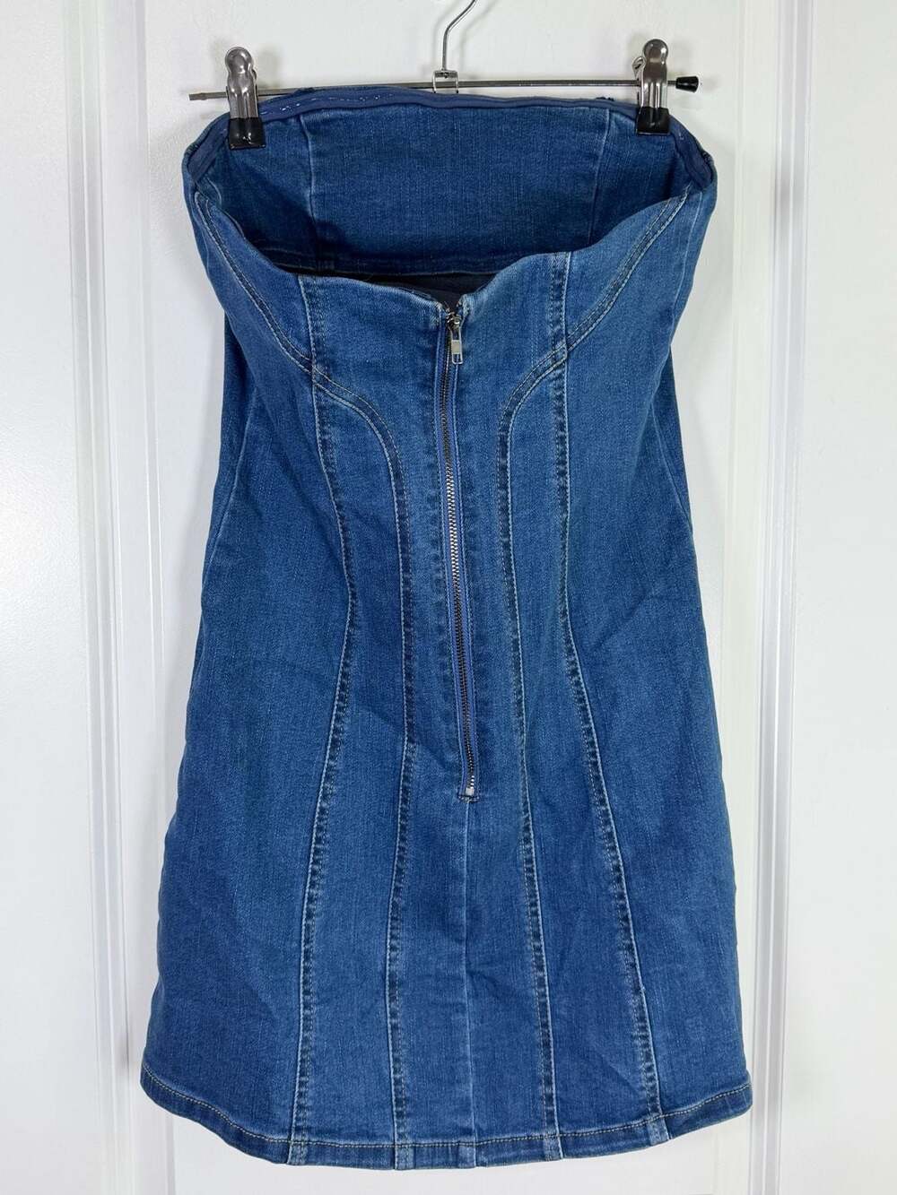 Free People Women's Alexa Strapless Mini Dress - Picture 5 of 11